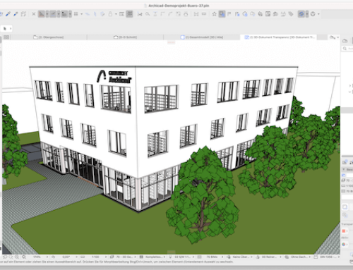 Archicad Learn: Transparenz im 3D-Dokument