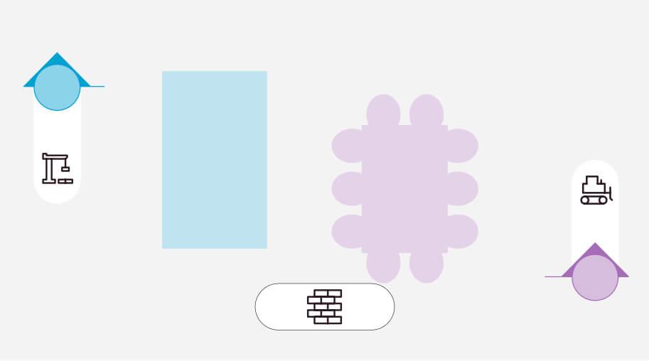 Zuweisen von Umbaustatus zu Markern in Archicad 29 um Umbaufilter anzuzeigen