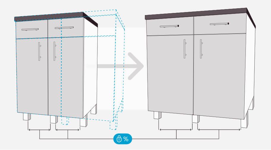 Mehr Flexibilität beim Entwerfen von Küchenschränken in Archicad 29