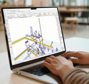 Mit MEP Designer entwickeln Sie exakte Systemlayouts in einer modernen BIM-Umgebung.