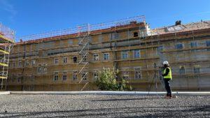 Der Aufmaß Service für 3D und 2D Daten ist die perfekte Grundlage für das Bauen im Bestand. Als BIM Model und Laserscan verfügbar