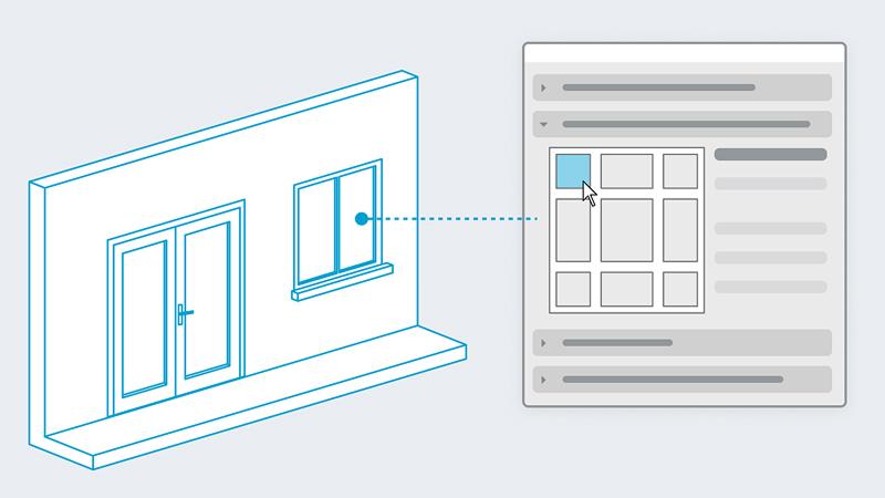 In Archicad 30 wurden die Einstellmöglichkeiten für Türen und Fenster erweitert und verbessert